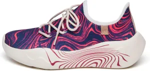 UIN Women's Fashion Sneakers Lightweight Walking Casual Slip Ons Comfortable Art Painted Athletic Travel Shoes