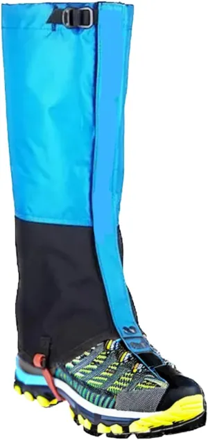 Ultimate Blue Gaiters for Men - Hiking Gear - Boot Gaiters for Men - Gaiters for Hiking - Hiking Gaiters for Men - Outdoor Research Gaiters Men - Leg Gaiters for Women- Hunting Gaiters