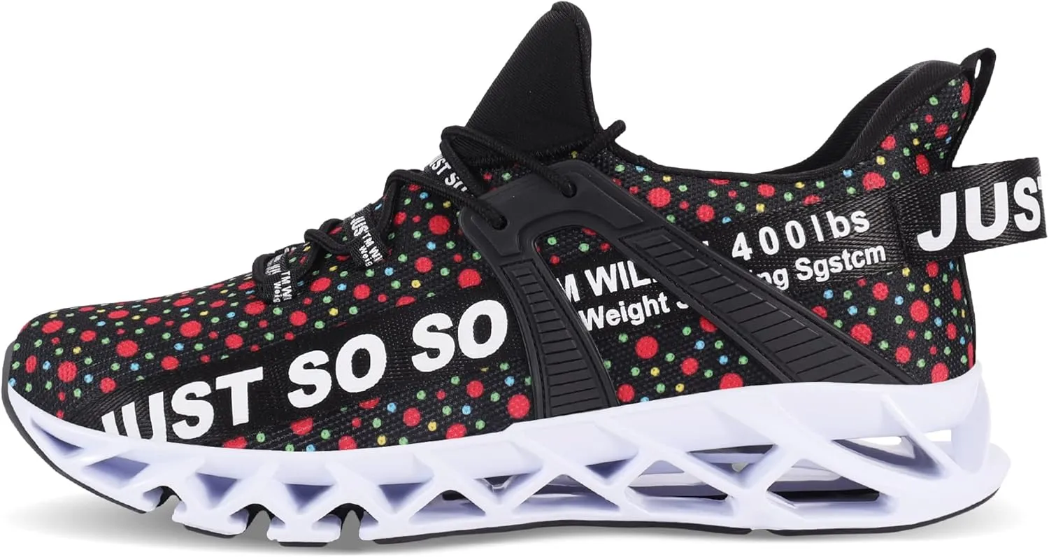 UMYOGO Mens Athletic Walking Blade Running Tennis Shoes Fashion Sneakers