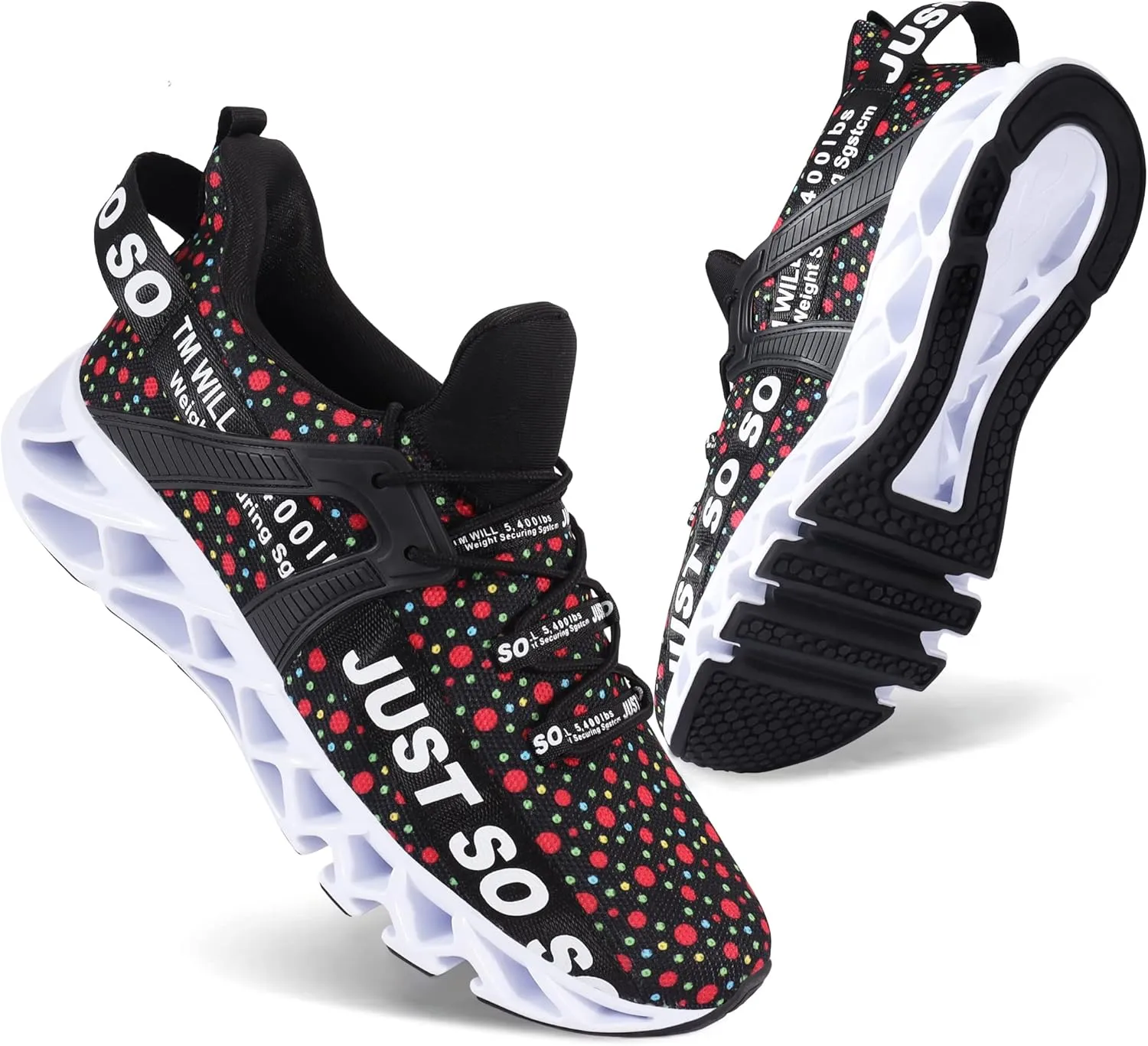 UMYOGO Mens Athletic Walking Blade Running Tennis Shoes Fashion Sneakers