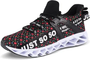 UMYOGO Mens Athletic Walking Blade Running Tennis Shoes Fashion Sneakers