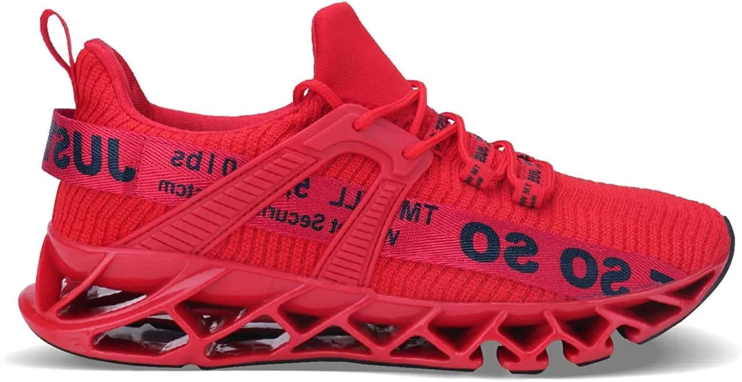 UMYOGO Mens Athletic Walking Blade Running Tennis Shoes Fashion Sneakers