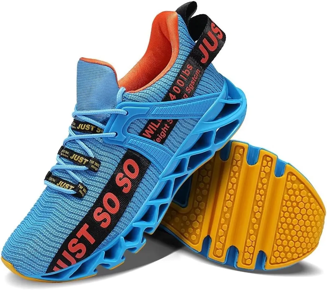 UMYOGO Mens Athletic Walking Blade Running Tennis Shoes Fashion Sneakers