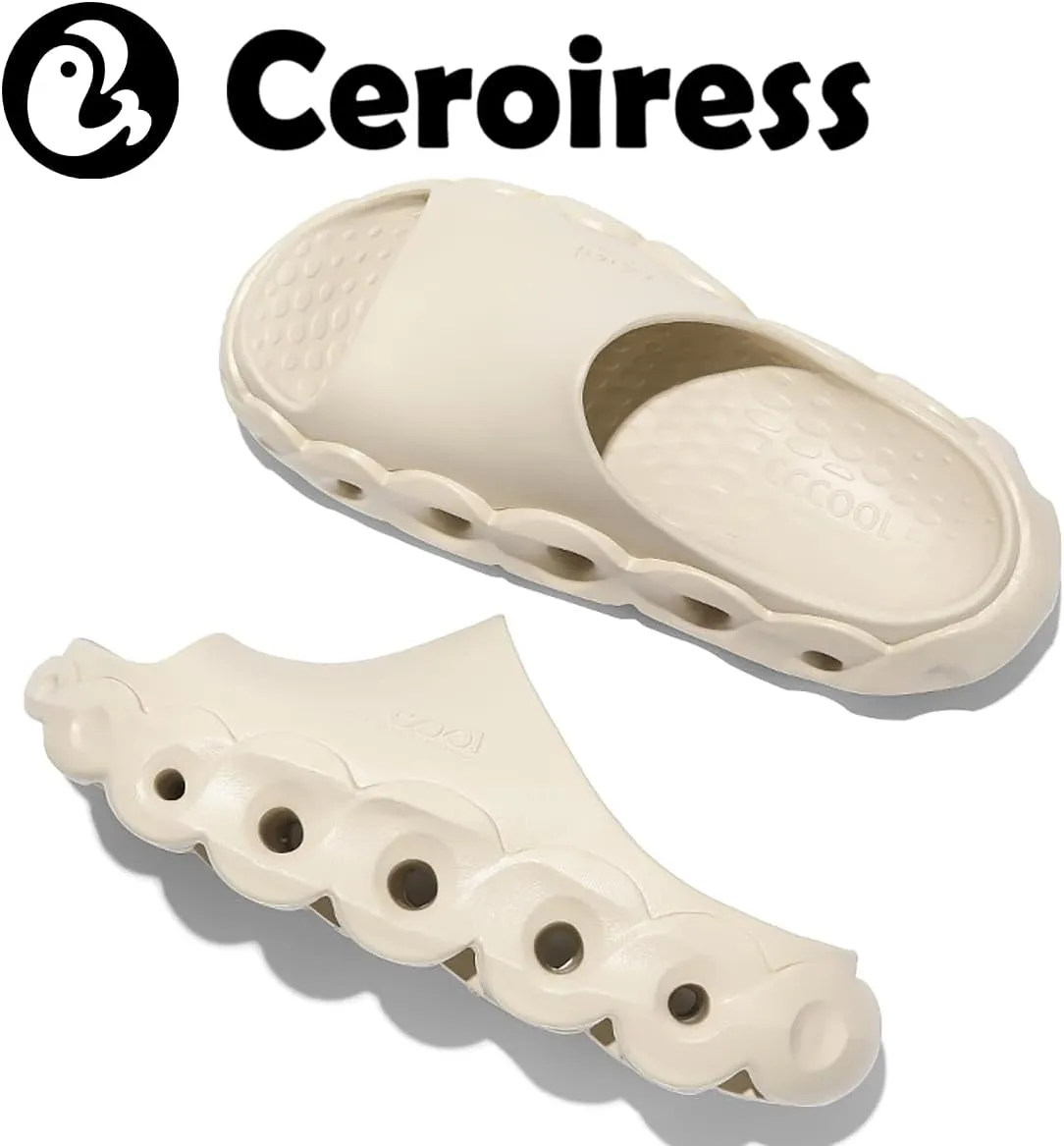 Unisex Outdoor Sandals for Fashion Outfit with 5cm Height Boost & Arch Support & Post-Workout Recovery - Waterproof Quick-Dry Lightweight Mules & Clogs, Non-Slip Durable Slides