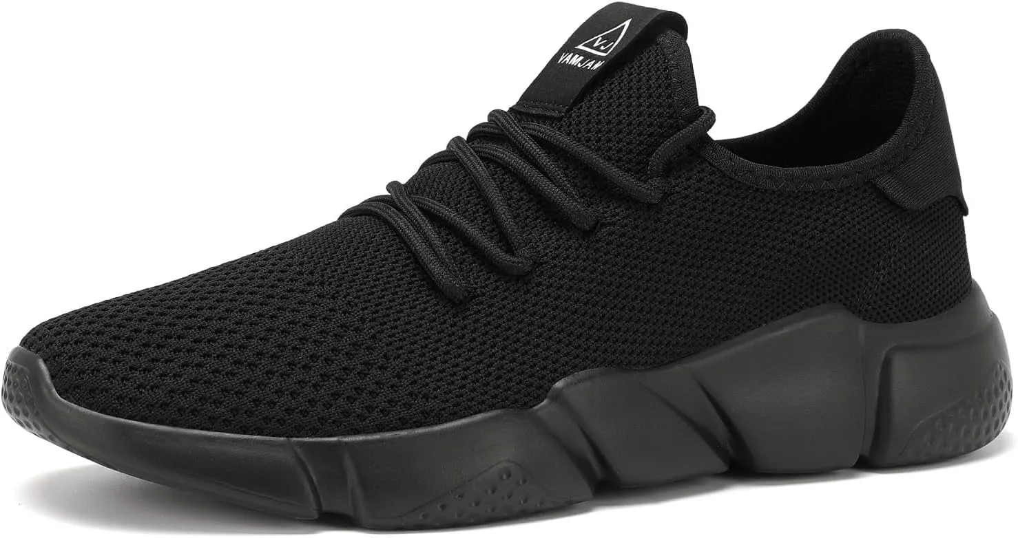 VAMJAM Men's Casual Athletic Sneakers Fashion Lightweight Breathable Mesh Running Shoes