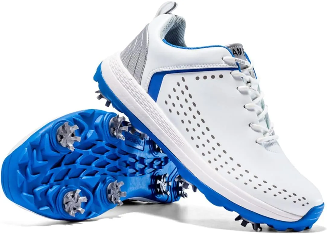 VEACAM Mens Golf Shoes Waterproof Golf Trainers Outdoor Golfing Sports Shoes Casual Ligthweight Golf Sneakers