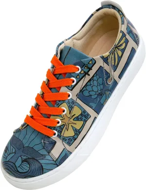 Vegan Leather Sneakers for Women - Handmade and Unique Fashion Sneakers for Women