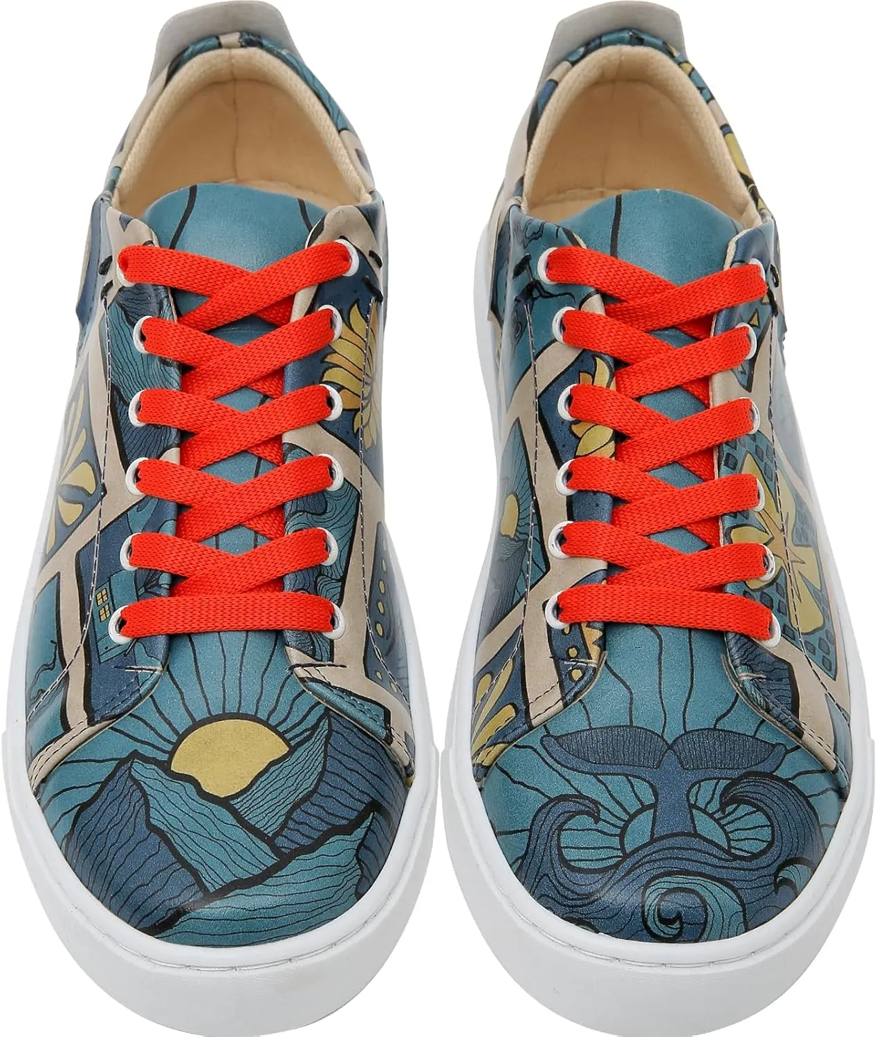 Vegan Leather Sneakers for Women - Handmade and Unique Fashion Sneakers for Women