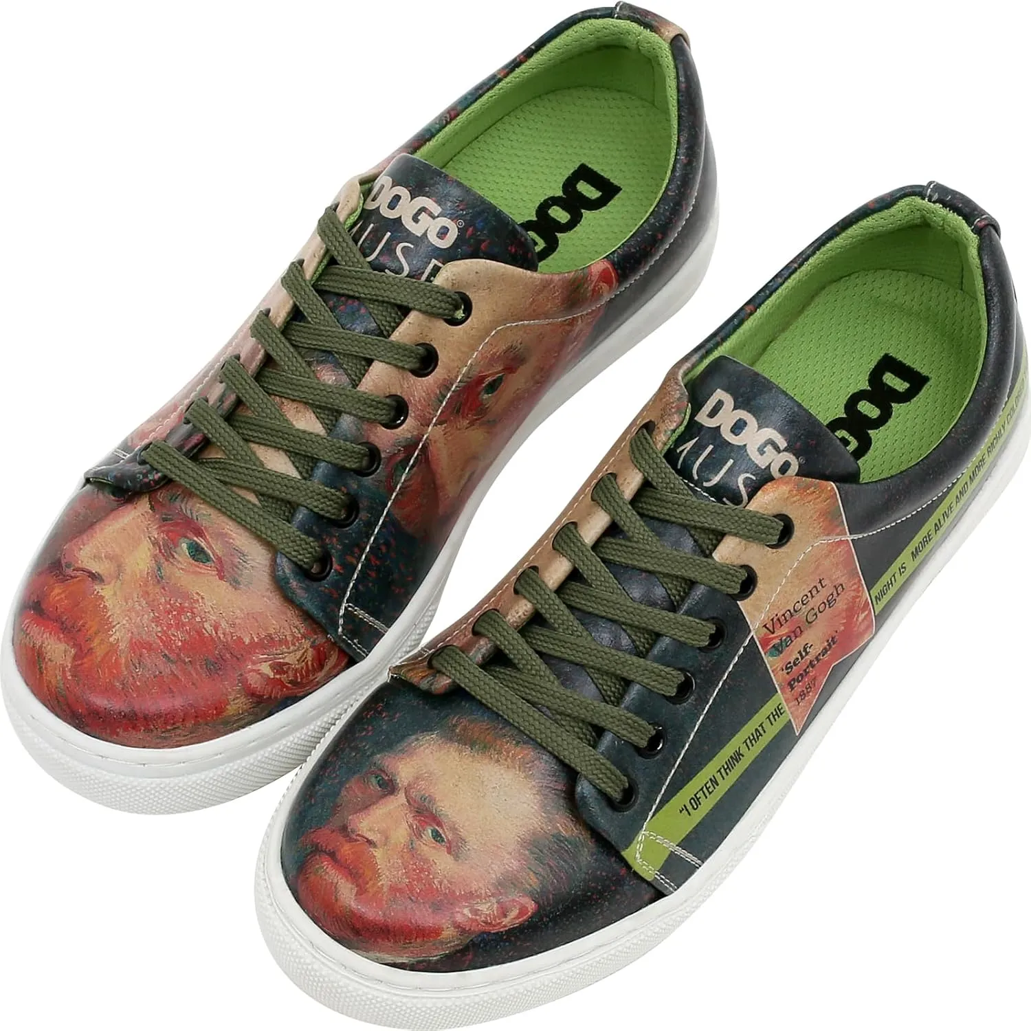 Vegan Leather Sneakers for Women - Handmade and Unique Fashion Sneakers for Women