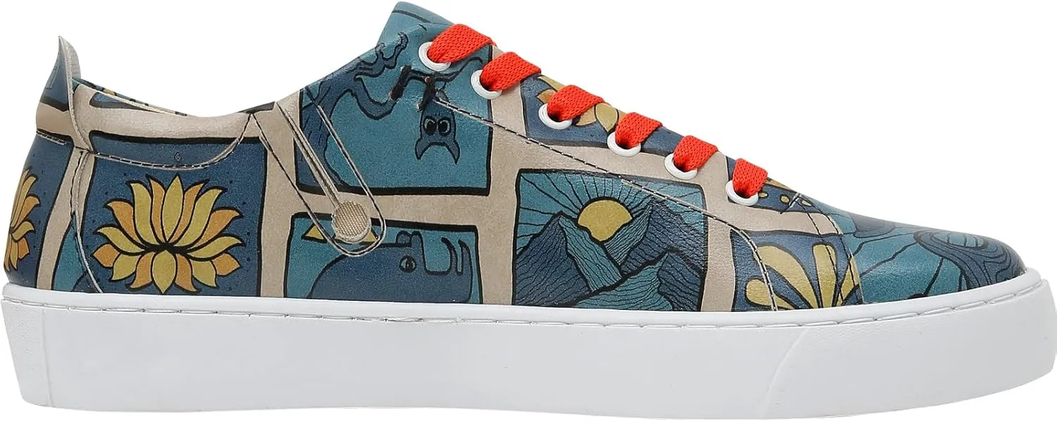 Vegan Leather Sneakers for Women - Handmade and Unique Fashion Sneakers for Women