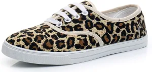VenusCelia Women's Rainbow Canvas Lace Up SneakerⅡ