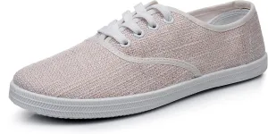 VenusCelia Women's Rainbow Lace Up Sneaker Shoes