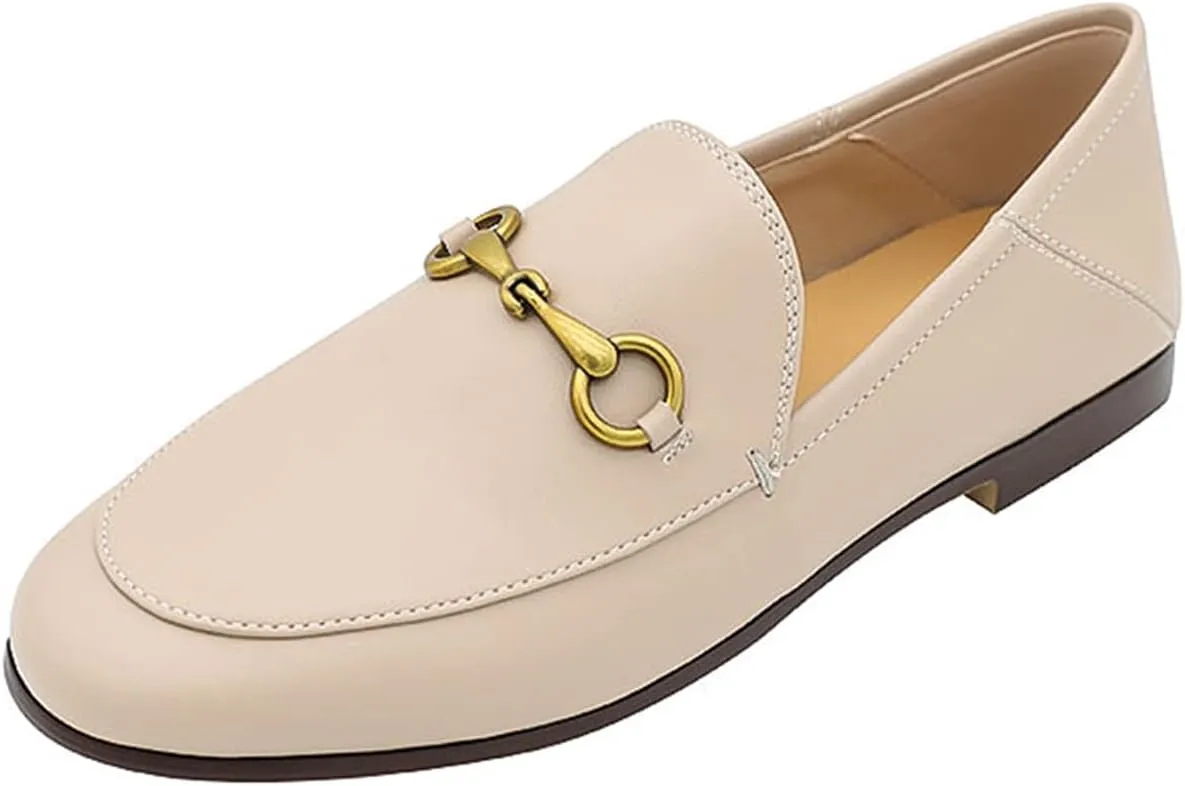 Vertundy Loafers for Womens Low Heel Flats Loafers