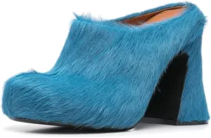 Vertundy Mule Heels for Women Backless Slide Shoes Ladies