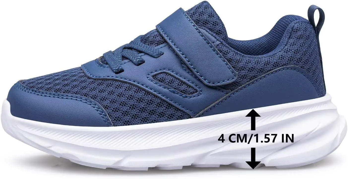 vibdiv Kid's Shoes Sneakers Tennis Laceless Boys Girls Casual School