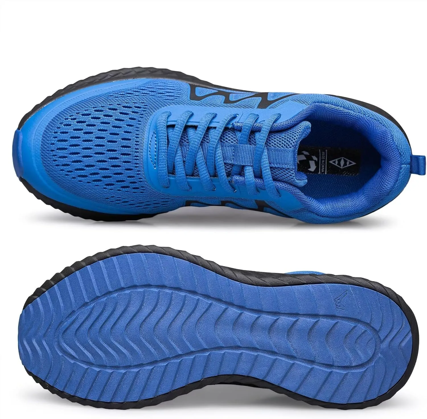 vibdiv Sneakers Women Runners Walking Shoes Wide Rubber Fitness Training Tennis Gym Wide Non-Slip Stylish