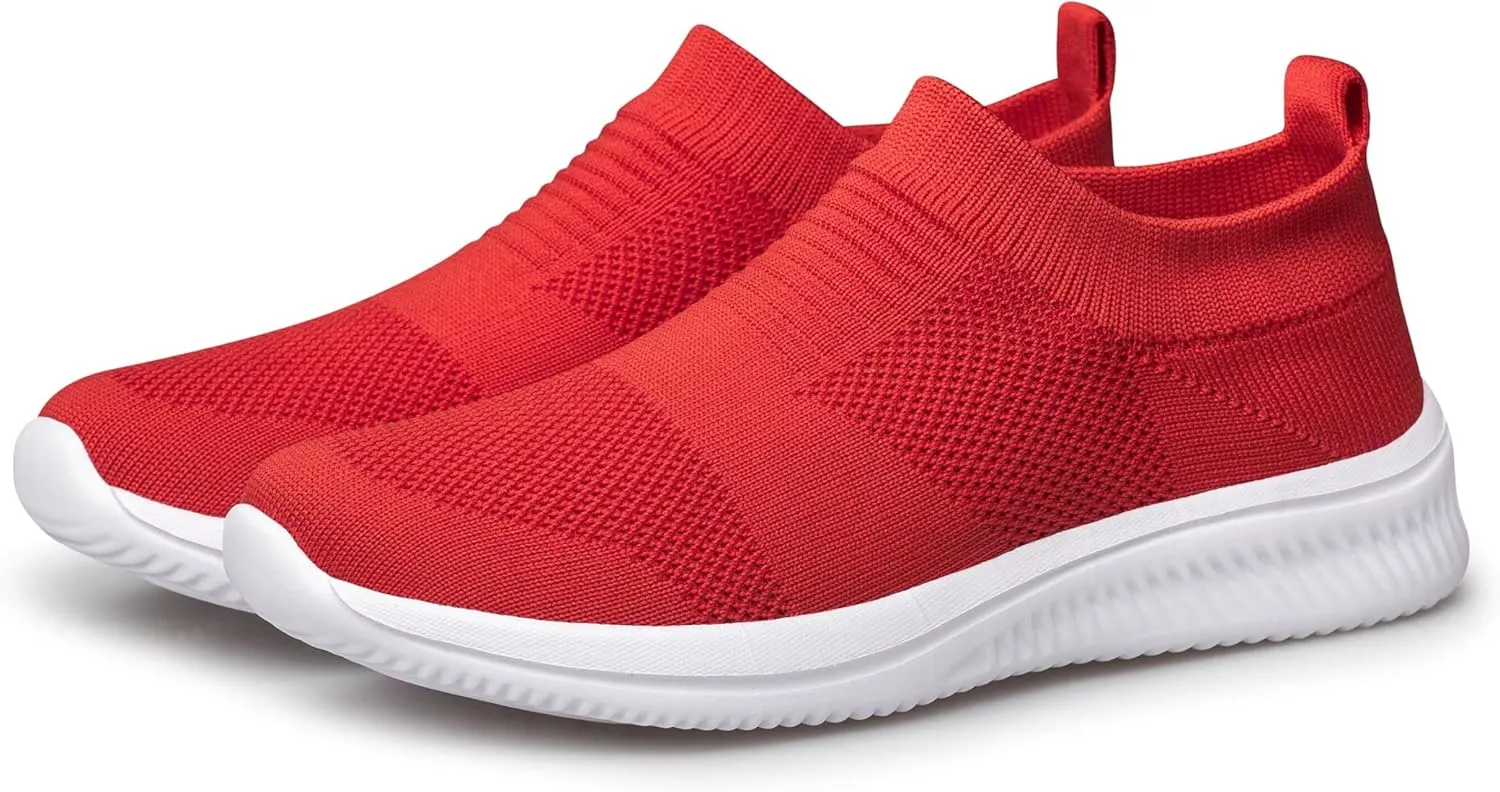vibdiv Walking Shoes Women Casual Sock Sneakers Lightweight Comfy Breathable Pull-on Zapatillas de Mujer