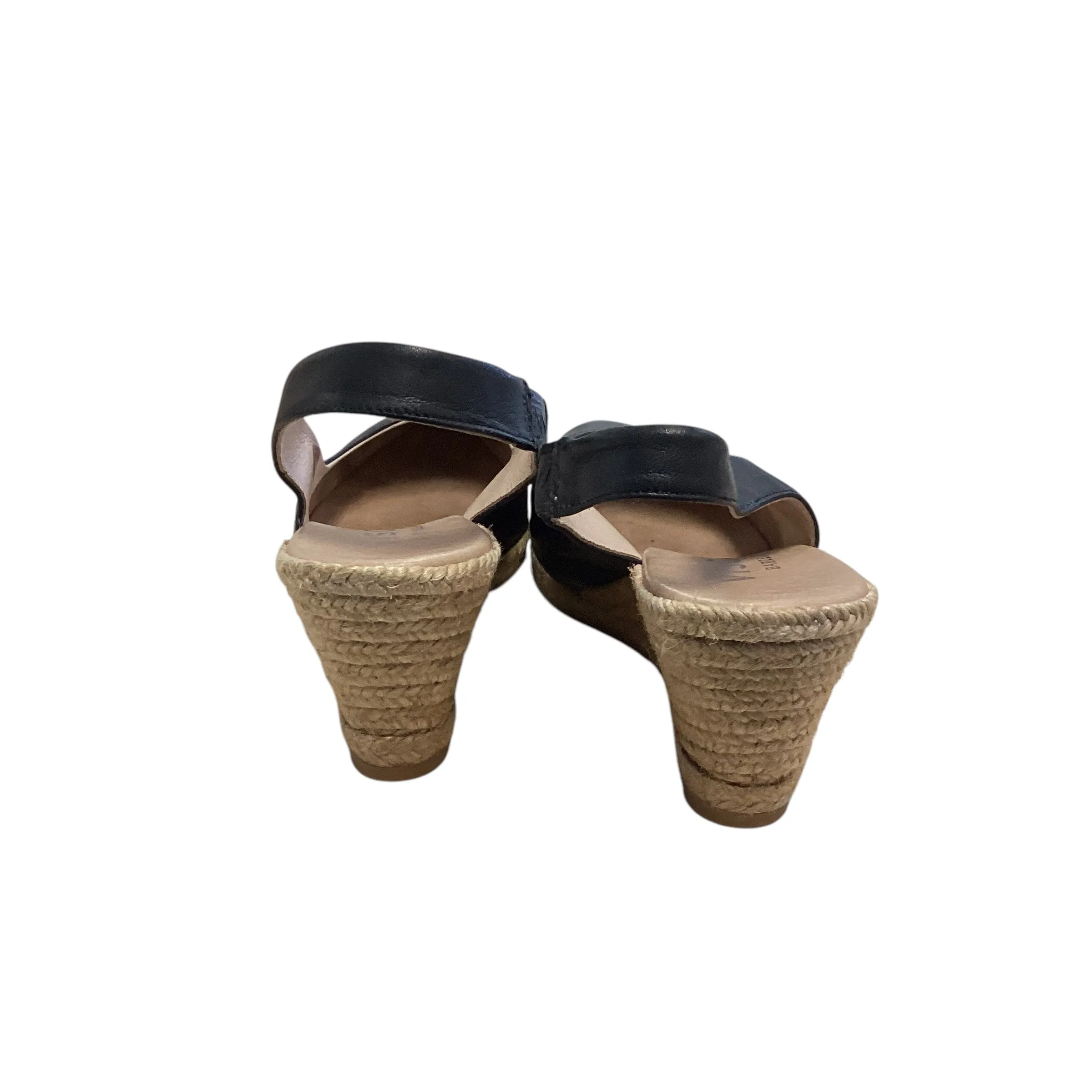 VISCATA BLACK ESPADRILLES 214  Size 8.5