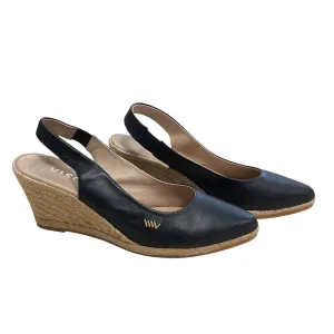 VISCATA BLACK ESPADRILLES 214  Size 8.5