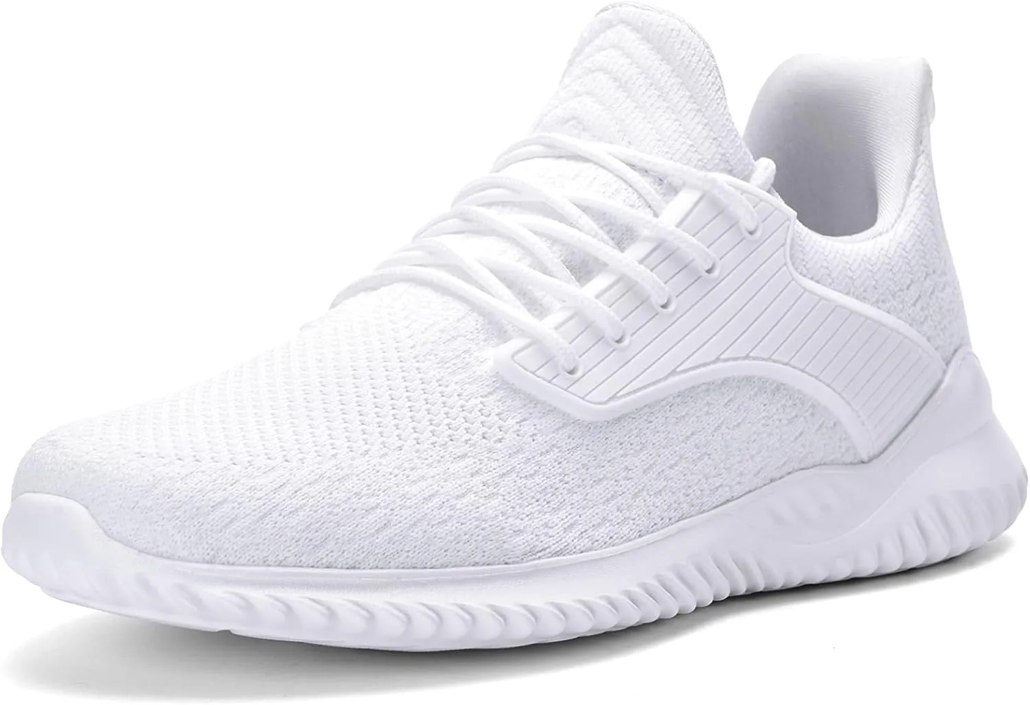 Walking Shoes for Men Sneakers - Memory Foam Tennis Running Shoes for Athletic Workout Gym Jogging Sports Lightweight Breathable Casual Sneakers