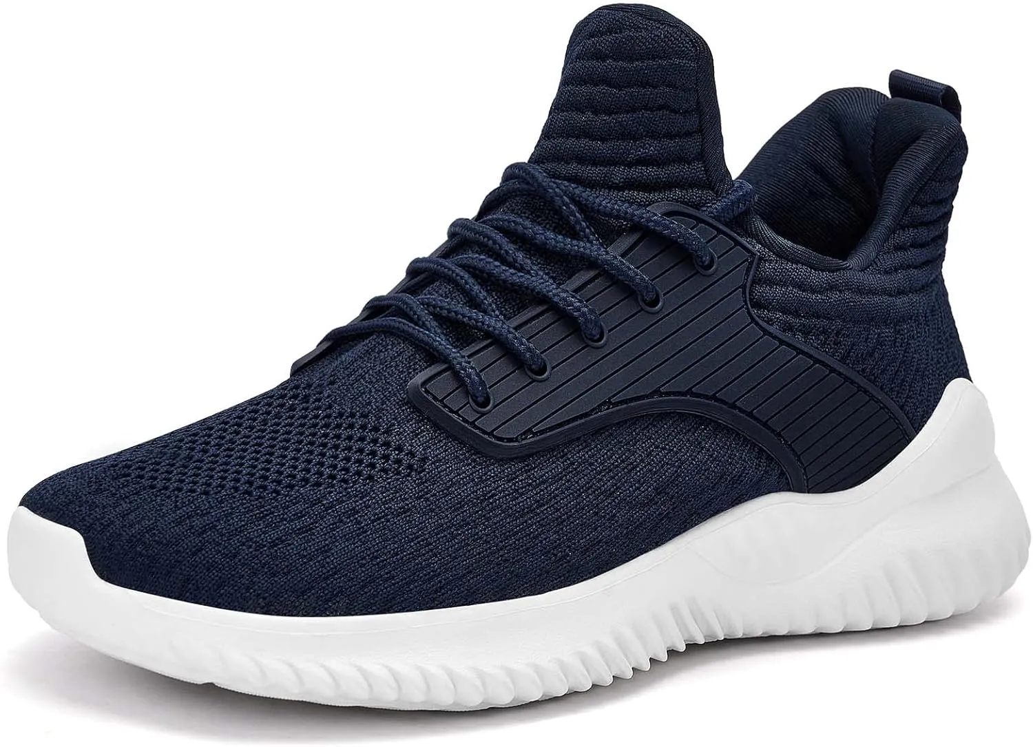 Walking Shoes for Men Sneakers - Memory Foam Tennis Running Shoes for Athletic Workout Gym Jogging Sports Lightweight Breathable Casual Sneakers