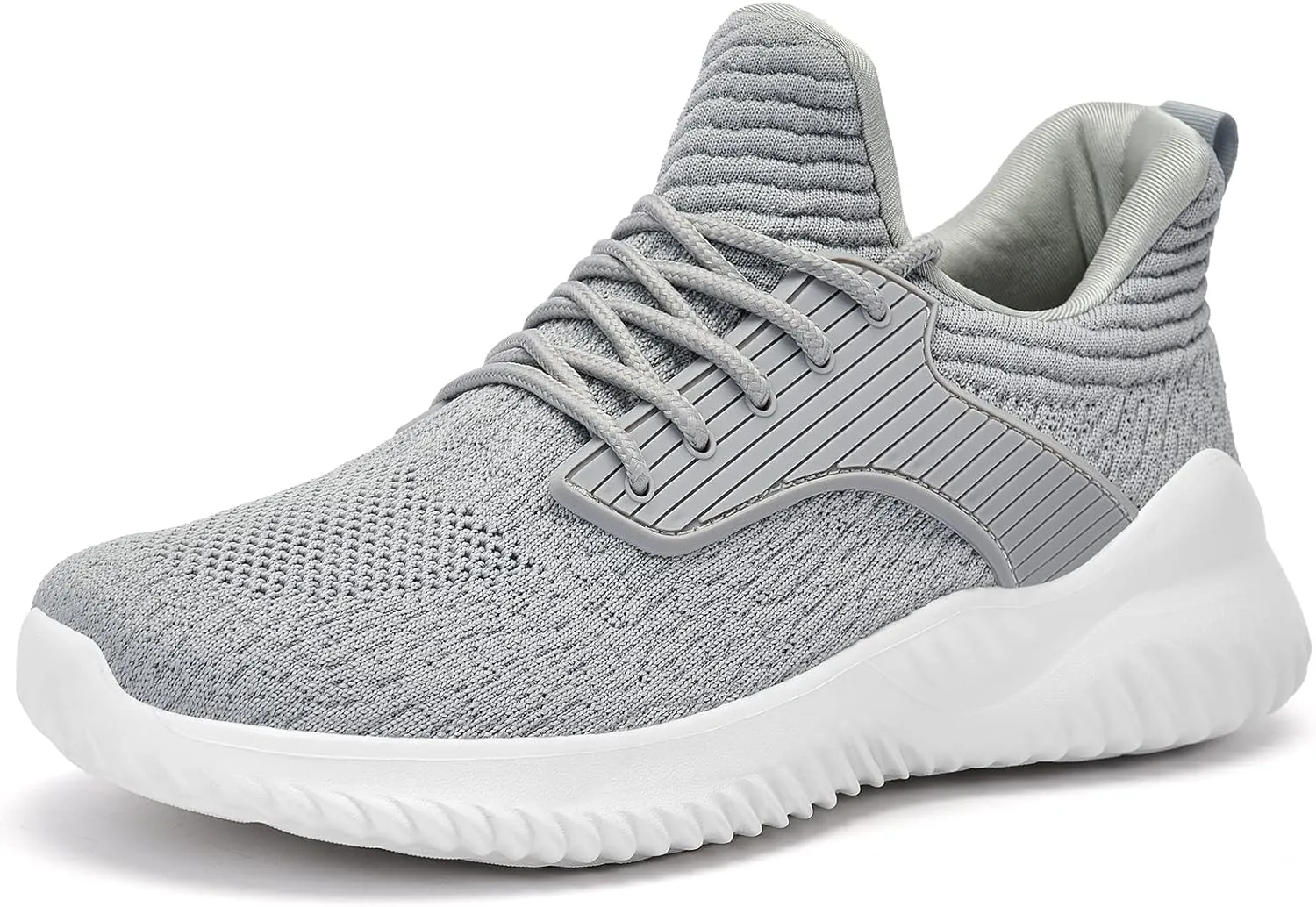 Walking Shoes for Men Sneakers - Memory Foam Tennis Running Shoes for Athletic Workout Gym Jogging Sports Lightweight Breathable Casual Sneakers
