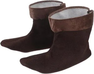 Warm Fleece Boot Liner Socks Waterproof Hiking Socks Plush Rain Boot Inserts for Cold Weather