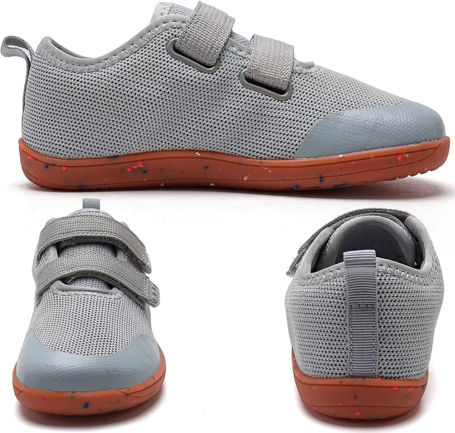 WateLves Toddler Little Kid Wide Barefoot Shoes Boys Girls Minimalist Sneakers Breathable Lightweight Walking Shoes Fit Naturally Zero Drop Sole