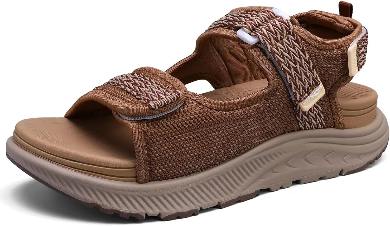 WateLves Womens Orthopedic Walking Sandals Summer Casual Outdoor Hiking Water Platform Sandals with Adjustable Strap Comfortable Plantar Fasciitis Arch Support