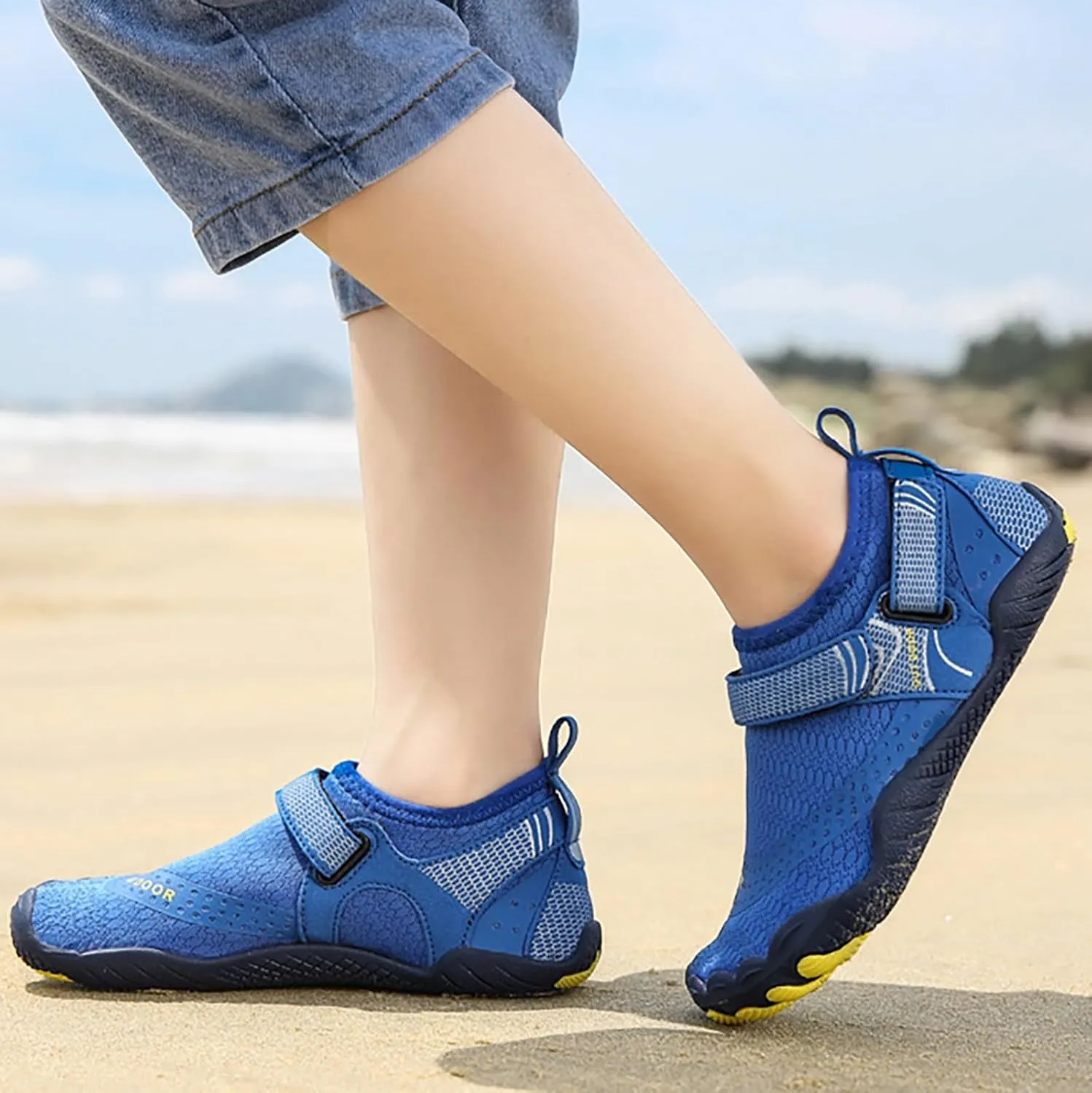 Water Shoes Women Men Barefoot Quick Dry Aqua Beach Swim Pool Surf Yoga Hiking Kayaking Lightweight Non Slip Outdoor Activities