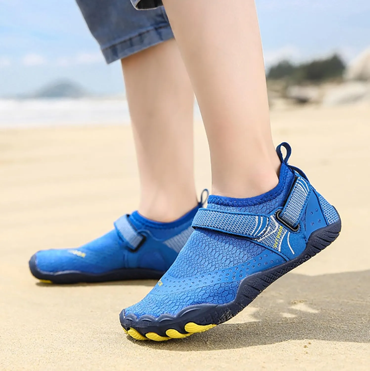 Water Shoes Women Men Barefoot Quick Dry Aqua Beach Swim Pool Surf Yoga Hiking Kayaking Lightweight Non Slip Outdoor Activities