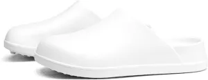 Waterproof EVA Garden Clogs for Men and Women - Non-Slip, Lightweight House Slippers - Oil & Water Resistant Safety Shoes for Kitchen, Restaurant, Garden, Hospital - Basic & Lined Versions