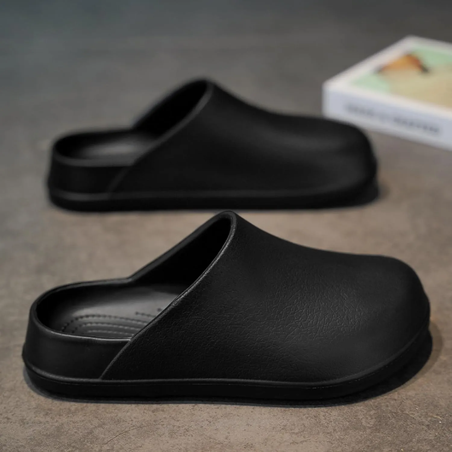 Waterproof EVA Garden Clogs for Men and Women - Non-Slip, Lightweight House Slippers - Oil & Water Resistant Safety Shoes for Kitchen, Restaurant, Garden, Hospital - Basic & Lined Versions