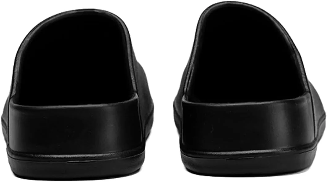 Waterproof EVA Garden Clogs for Men and Women - Non-Slip, Lightweight House Slippers - Oil & Water Resistant Safety Shoes for Kitchen, Restaurant, Garden, Hospital - Basic & Lined Versions