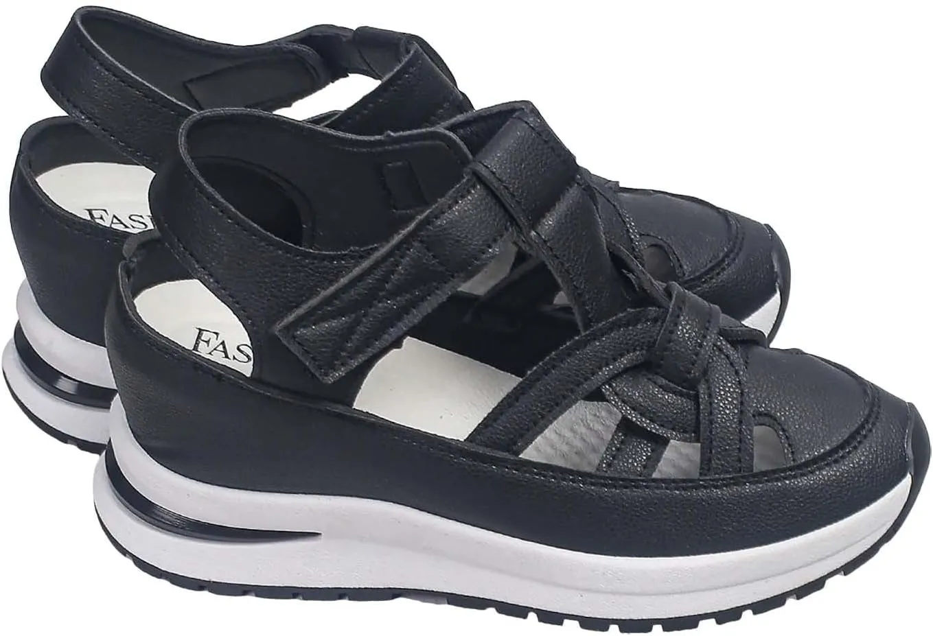 Wedge Sandals for Women Ankle Strap High Heel Platform Open Toe Walking Shoes Cross Band Comfort Wear Dressy Summer Casual Espadrille 2025 Fashion Breathable Comfortable Sandal Wedges