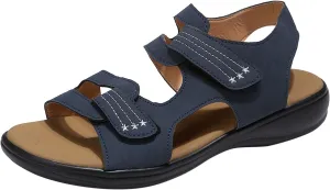 Wedge Sandals for Women Flats Elastic Ankle Strap Dressy Shoe Adjustable Hot Summer Travel Sandals