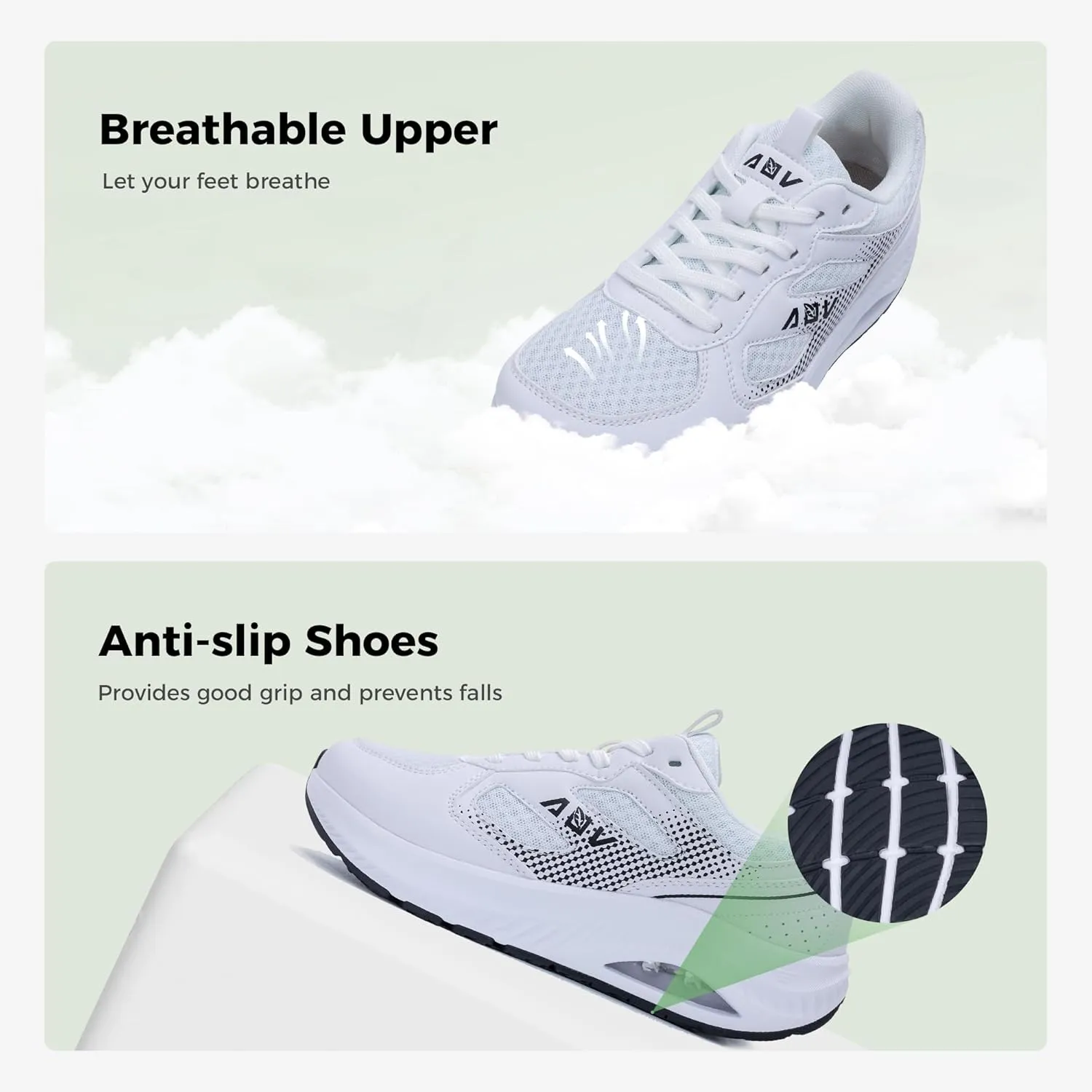 Wide Toe Box Shoes Women with Arch Support Orthotic Plantar Fasciitis Walking Shoes Air Tennis Sneakers