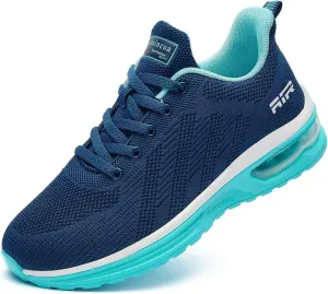 Wide Width Womens Sneakers Air Cushion Running Shoes Walking Tennis Shoes for Women