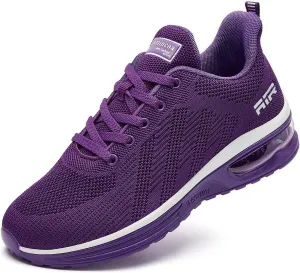 Wide Width Womens Sneakers Air Cushion Running Shoes Walking Tennis Shoes for Women