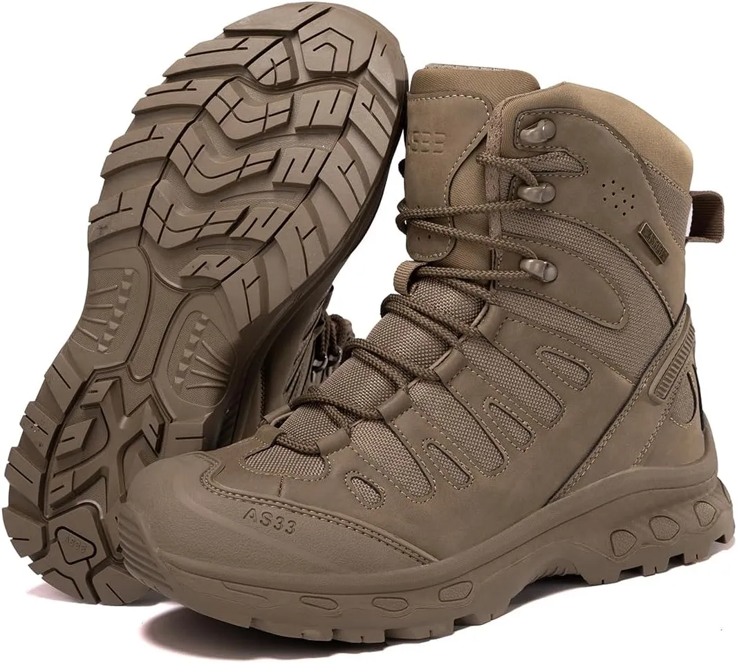 Winter Snow Boots Waterproof Military Training Anti Slip Warm Boots Thickened Cotton Walking Ankle Boots For Man