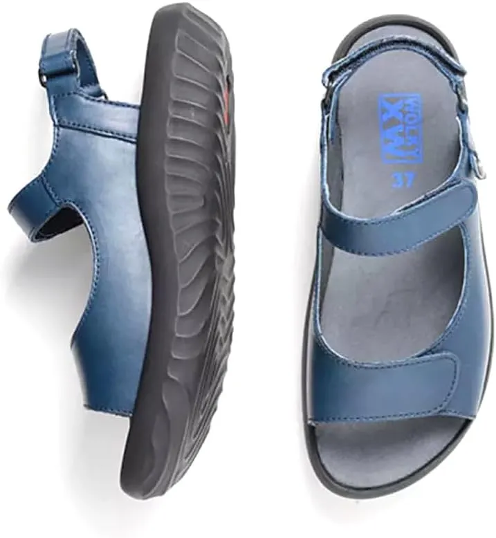 Wolky Women's FEEL XW Adjustable Wide Fit Sandal
