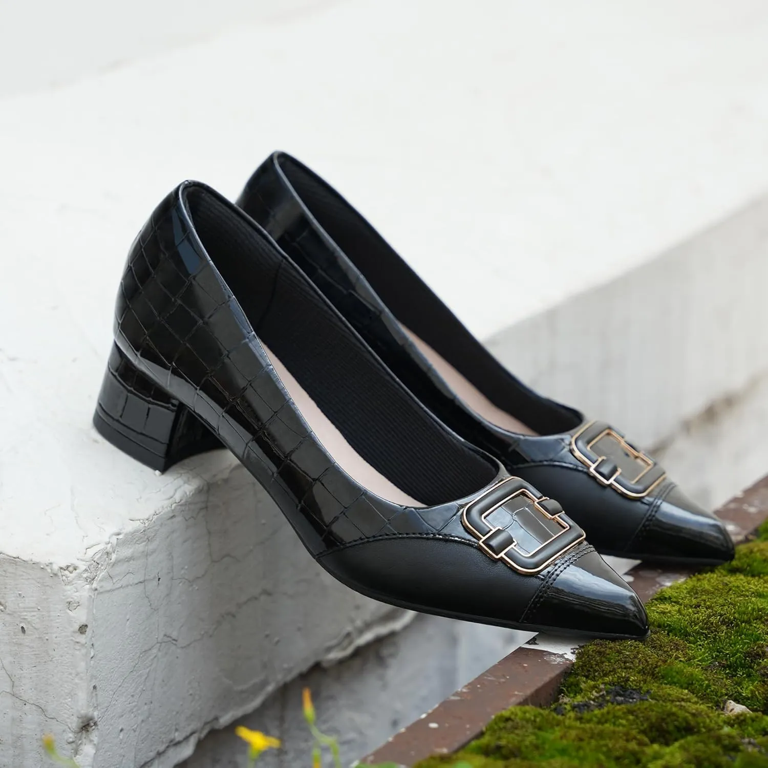 Women Bunion Dress Shoes Orthopedic Loafers Shoes Low Heel Pumps