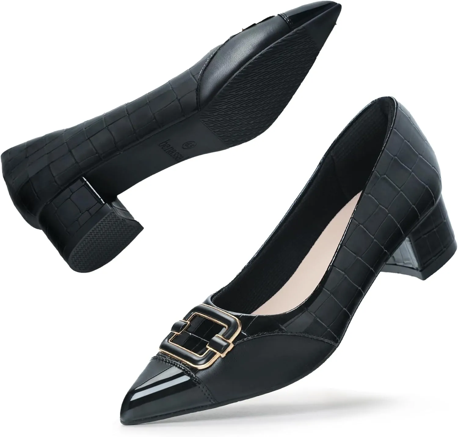 Women Bunion Dress Shoes Orthopedic Loafers Shoes Low Heel Pumps