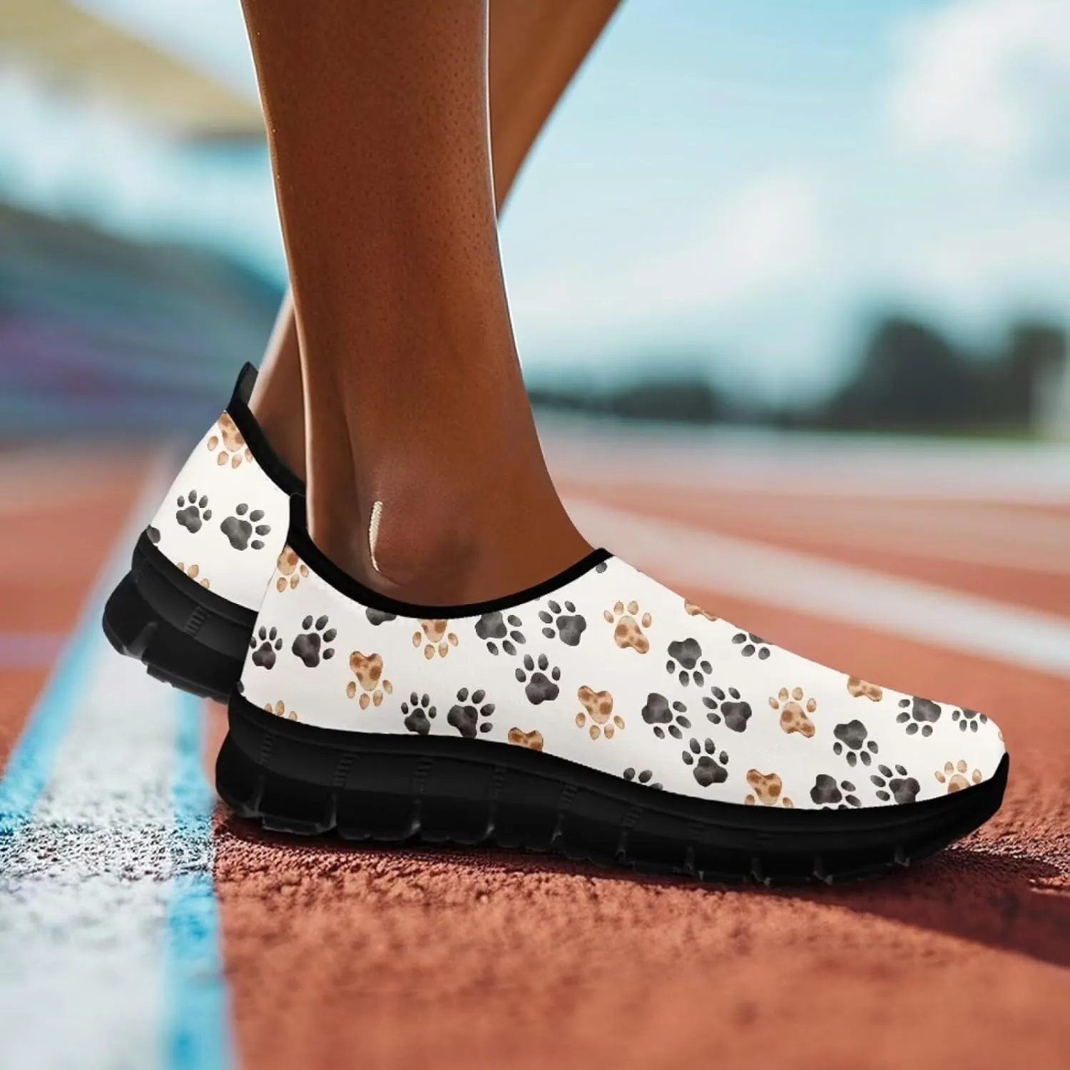 Women Casual Loafers Memroy Foam Fashion Walking Shoes Low Cut Anti-Skid Running Sneakers
