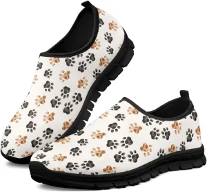 Women Casual Loafers Memroy Foam Fashion Walking Shoes Low Cut Anti-Skid Running Sneakers