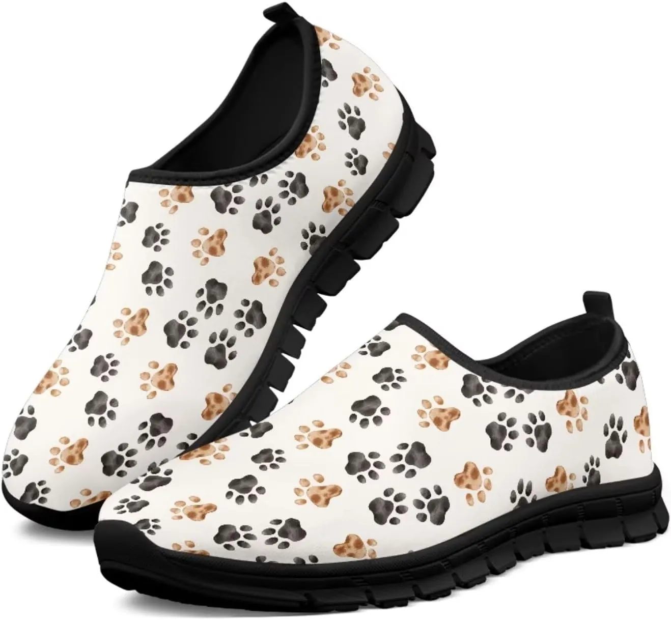 Women Casual Loafers Memroy Foam Fashion Walking Shoes Low Cut Anti-Skid Running Sneakers
