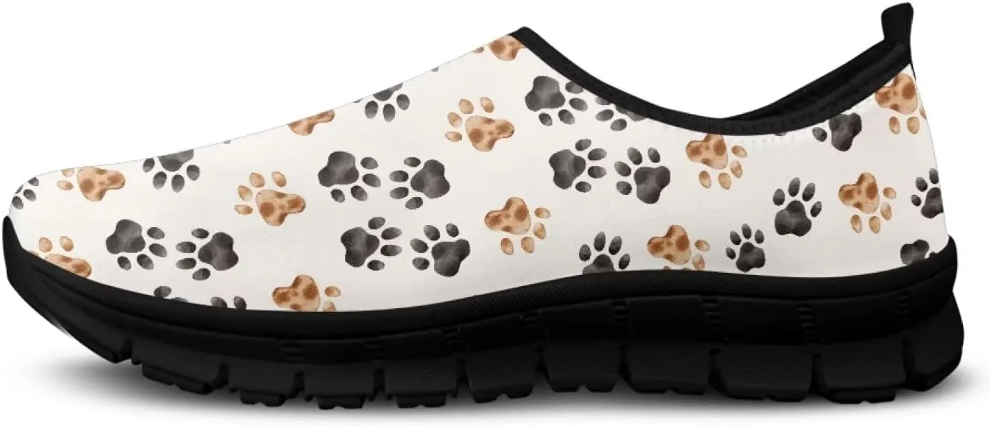 Women Casual Loafers Memroy Foam Fashion Walking Shoes Low Cut Anti-Skid Running Sneakers