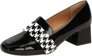 Women Classic Block Low Heel Slip On Loafers Comfy Square Toe Ladies Daily Commuting Casual Shoes Size 4-16 US