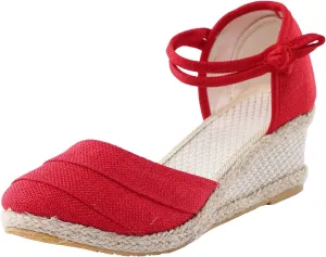 Women Ripple Sandals Platform Wedge Sandals Fashion Versatile Braided Buckle Breathable Wedge S Women Sandals Wide
