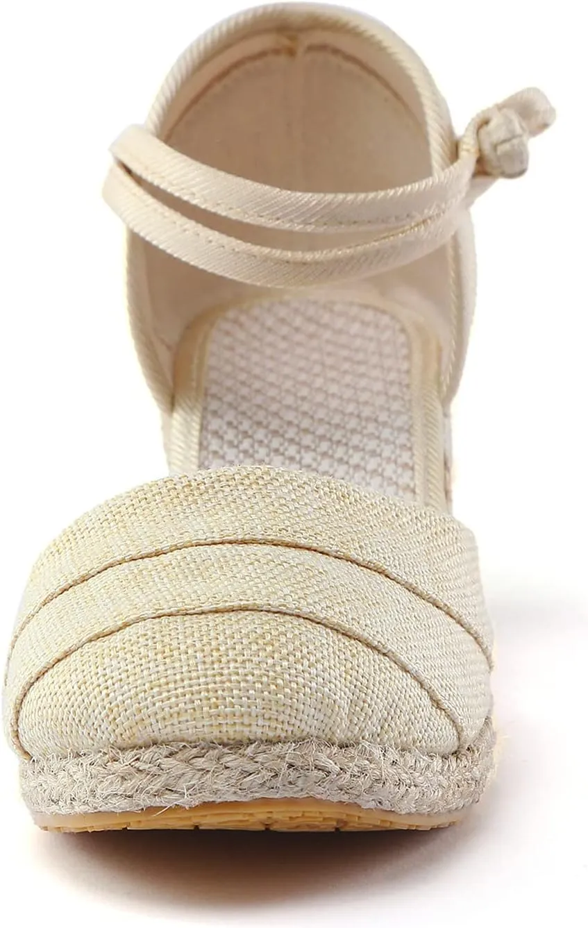 Women Ripple Sandals Platform Wedge Sandals Fashion Versatile Braided Buckle Breathable Wedge S Women Sandals Wide